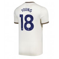 Everton Ashley Young #18 Tretí futbalový dres 2024-25 Krátky Rukáv